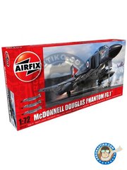 <a href="https://www.aeronautiko.com/product_info.php?products_id=51153">1 &times; Airfix: Airplane kit 1/48 scale - McDonnell Douglas FG.1 Phantom II - November 1978 (GB0); Somerset, England 1971 (GB0) - Naval Air Squadron - plastic parts, water slide decals and assembly instructions</a>