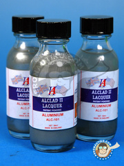 <a href="https://www.aeronautiko.com/product_info.php?products_id=7042">1 &times; Alclad: Pintura - Aluminio - Aluminium - bote de 30ml - para Aergrafo</a>