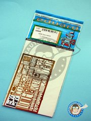 <a href="https://www.aeronautiko.com/product_info.php?products_id=36096">1 &times; Eduard: Photo-etched parts 1/32 scale - A6M5 Zero interior - photo-etched parts, water slide decals and assembly instructions - for Tamiya kit </a>