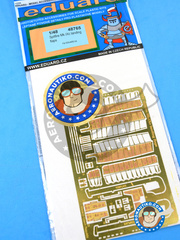 Eduard: Photo-etched parts 1/48 scale - Supermarine Spitfire Mk. IXc