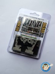 Eduard: Seat 1/32 scale - F-4C/D/E/F/G Seat - full colour photo-etched parts, resin parts and assembly instructions - for Tamiya's kit reference 60305, 60310