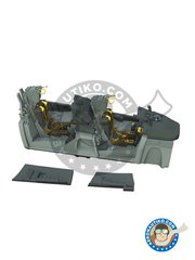 <a href="https://www.aeronautiko.com/product_info.php?products_id=51085">1 &times; Eduard: Cockpit set 1/48 scale - F-14A Tomcat Cockpit - full colour photo-etched parts, photo-etched parts, resin parts, water slide decals and assembly instructions - for Tamiya kit reference 61114</a>