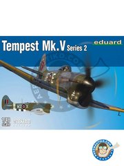 <a href="https://www.aeronautiko.com/product_info.php?products_id=51750">1 &times; Eduard: Airplane kit 1/48 scale - Tempest Mk.V series 2 -  (GB4) - plastic parts, water slide decals and assembly instructions</a>