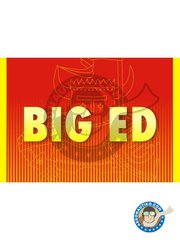 <a href="https://www.aeronautiko.com/product_info.php?products_id=51909">1 &times; Eduard: Big ED set 1/48 scale - Su-27S - paint masks and photo-etched parts - for Kitty Hawk kits</a>