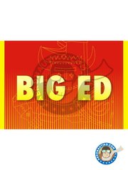 Eduard: Big ED set 1/48 scale - F-104DJ - paint masks and photo-etched parts - for Kinetic kits