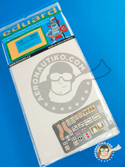 Eduard: Seatbelts 1/48 scale - Panavia Tornado seatbelts - full colour photo-etched parts and assembly instructions - for Hobby Boss kit