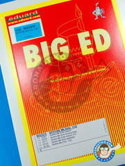 Eduard: Big ED set 1/32 scale - Supermarine Spitfire Mk. XVIe - for Tamiya reference 60321