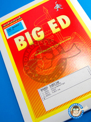 Eduard: Big ED set 1/48 scale - Douglas A-4 Skyhawk E/F - full colour photo-etched parts, paint masks, photo-etched parts and assembly instructions - for Hasegawa kits