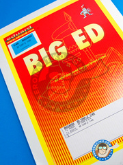 Eduard: Big ED set 1/48 scale - Messerschmitt Bf 109 F-2 - full colour photo-etched parts, paint masks, photo-etched parts and assembly instructions - for ZVEZDA kit 4816