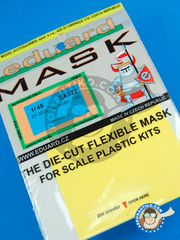 Eduard: Masks 1/48 scale - Eurofighter Typhoon EF-2000 Two seater - for Revell reference REV04589