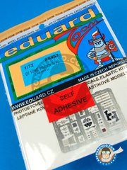 Eduard: Photo-etched parts 1/72 scale - Messerschmitt Bf 109 E - for Airfix kit