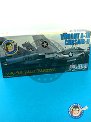 Fujimi: Airplane kit 1/72 scale - Ling-Temco-Vought A-7 Corsair II A - plastic parts, water slide decals and assembly instructions image