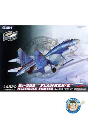 <a href="https://www.aeronautiko.com/product_info.php?products_id=51234">1 &times; Great Wall Hobby: Maqueta de avin escala 1/48 - Sukhoi Su-35S "Flanker-E" Multirole Fighter - Rusia (RU2) - Rusia - fotograbados, piezas de plstico, calcas de agua y manual de instrucciones</a>