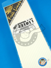 HGW: Rivets - Rivets on two lines - water slide decals