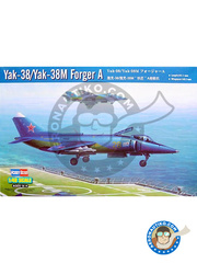 <a href="https://www.aeronautiko.com/product_info.php?products_id=42850">1 &times; Hobby Boss: Airplane kit 1/48 scale - Yakovlev Yak-38</a>