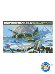 <a href="https://www.aeronautiko.com/product_info.php?products_id=42852">1 &times; Hobby Boss: Maqueta de avin escala 1/48 - Messerschmitt Me 262 Schwalbe A-1a / U2 (V056)</a>