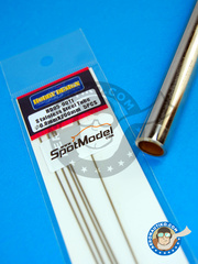 Hobby Design: Material - Stainless steel tube 0.8mm x 200mm - 5 units