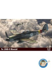 <a href="https://www.aeronautiko.com/product_info.php?products_id=52021">1 &times; IBG MODELS: Airplane kit 1/72 scale - Focke-Wulf Fw 190D-9 Mimetall -  (DE2) +  (DE2) +  (DE2) - photo-etched parts, plastic parts, water slide decals and assembly instructions</a>