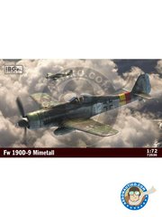 <a href="https://www.aeronautiko.com/product_info.php?products_id=52021">1 &times; IBG MODELS: Maqueta de avin escala 1/72 - Focke-Wulf Fw 190D-9 Mimetall -  (DE2) +  (DE2) +  (DE2) - fotograbados, piezas de plstico, calcas de agua y manual de instrucciones</a>