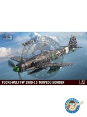 <a href="https://www.aeronautiko.com/product_info.php?products_id=52036">3 &times; IBG MODELS: Airplane kit 1/72 scale - Focke Wulf FW 190D-15 Torpedo Bomber -  (DE2) +  (DE2) +  (DE2) - photo-etched parts, plastic parts, water slide decals and assembly instructions</a>