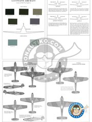 <a href="https://www.aeronautiko.com/product_info.php?products_id=52152">1 &times; ILIAD DESING: Carta de colores - Luftwaffe Aicraft   (Early & Mid-War Fighters) - chips de pintura - para todos los kits</a>