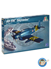 Italeri: Airplane kit 1/48 scale - Douglas A-1 Skyraider AD-4W - plastic model kit image