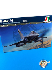 <a href="https://www.aeronautiko.com/product_info.php?products_id=34553">2 &times; Italeri: Maqueta de avin escala 1/72 - Dassault Rafale M - piezas de plstico, calcas de agua y manual de instrucciones</a>