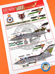 Kits World: Marking / livery 1/48 scale - Panavia Tornado GR. 4 - RAF (GB1) 2014 - water slide decals and assembly instructions - for Airfix reference 08105, or Revell reference REV04924 image