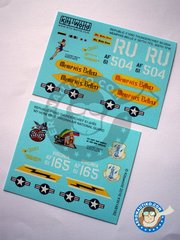 <a href="https://www.aeronautiko.com/product_info.php?products_id=51145">1 &times; Kits World: Decoracin escala 1/48 - Republic F105D Thunderchief - Royal Thai Air Base, Takhli, Thailand 1967 (US0);  (US0) - USAF - calcas de agua, instrucciones de colocacin e instrucciones de pintado - para todos los kits</a>