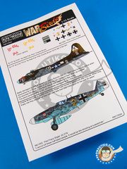 <a href="https://www.aeronautiko.com/product_info.php?products_id=30998">1 &times; Kits World: Decoracin escala 1/72 - Boeing B-17 Flying Fortress F - USAF (US7); Luftwaffe (DE2) 1943</a>