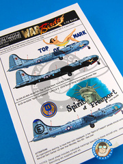<a href="https://www.aeronautiko.com/product_info.php?products_id=30948">1 &times; Kits World: Calcas de agua escala 1/72 - Boeing B-29 Superfortress A</a>