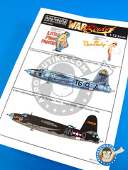 Kits World: Marking / livery 1/72 scale - Martin B-26 Marauder C - USAF (US7); USAF (US6) 1944 and 1945