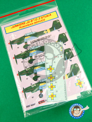 Kora Models: Marking / livery 1/48 scale - Junkers Ju-87 Stuka D-3 - water slide decals - for all kits
