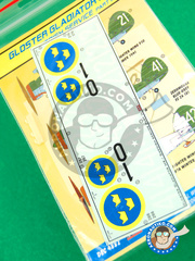 Kora Models: Marking / livery 1/48 scale - Gloster Gladiator SS.37 J 6