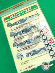 <a href="https://www.aeronautiko.com/product_info.php?products_id=32260">1 &times; Kora Models: Decals 1/72 scale - Messerschmitt Bf 109 G-6</a>