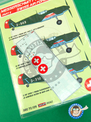 Kora Models: Decals 1/72 scale - Messerschmitt Bf 109 D - Part I