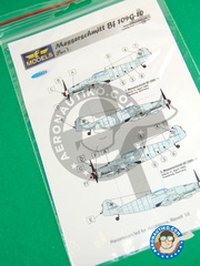 <a href="https://www.aeronautiko.com/product_info.php?products_id=32247">1 &times; LF Models: Decals 1/48 scale - Messerschmitt Bf 109 G-10 - for Revell reference REV03958</a>