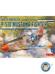 <a href="https://www.aeronautiko.com/product_info.php?products_id=51090">1 &times; Meng Model: Maqueta de avin escala 1/48 - North American P-51D Mustang Fighter -  (US7) - USAAF - piezas de plstico, calcas de agua y manual de instrucciones</a>