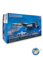 <a href="https://www.aeronautiko.com/product_info.php?products_id=51982">1 &times; Meng Model: Airplane kit 1/48 scale - Boeing EA-18G "Growler" EAA -  (US0) +  (US0) +  (US0) - paint masks, photo-etched parts, plastic parts, water slide decals and assembly instructions</a>