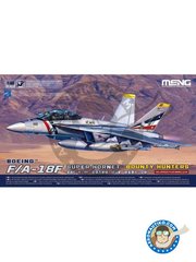 <a href="https://www.aeronautiko.com/product_info.php?products_id=52044">2 &times; Meng Model: Model kit 1/48 scale - Boeing F/A-18F Super Hornet "Bounty Hunters" -  (US0) +  (US0) +  (US0) - paint masks, photo-etched parts, plastic parts, water slide decals and assembly instructions</a>