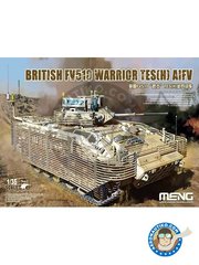 <a href="https://www.aeronautiko.com/product_info.php?products_id=51737">1 &times; Meng Model: Tank kit 1/35 scale - British FV510 Warrior TES(H) - plastic parts, water slide decals and assembly instructions</a>
