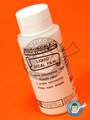 <a href="https://www.aeronautiko.com/product_info.php?products_id=12062">2 &times; Microscale: Decal products - Liquid decal film - for all decals and markings</a>