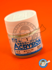 Mr Hobby: Acrysion Color paint - White gloss image