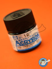Mr Hobby: Acrysion Color paint - Flat Black image