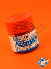 Mr Hobby: Acrysion Color paint - Orange gloss image