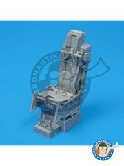<a href="https://www.aeronautiko.com/product_info.php?products_id=52217">1 &times; Quickboost: Asiento eyectable escala 1/32 - General Dynamics F-16A/C  "Fighting Falcon" - Ejection Seat - piezas de resina</a>
