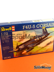 <a href="https://www.aeronautiko.com/product_info.php?products_id=34610">2 &times; Revell: Maqueta de avin escala 1/72 - Vought F4U Corsair F4U-5 - maqueta de plstico</a>