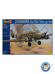 <a href="https://www.aeronautiko.com/product_info.php?products_id=49580">2 &times; Revell: Maqueta de avin escala 1/48 - Junkers Ju 52</a>