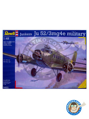 <a href="https://www.aeronautiko.com/product_info.php?products_id=49581">3 &times; Revell: Airplane kit 1/48 scale - Junkers Ju 52</a>