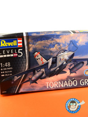 Revell: Airplane kit 1/48 scale - Panavia Tornado GR. 4 - RAF (GB1) - different locations - plastic model kit image